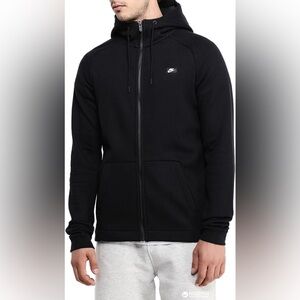 Nike Black Zip Hoodie Size Medium